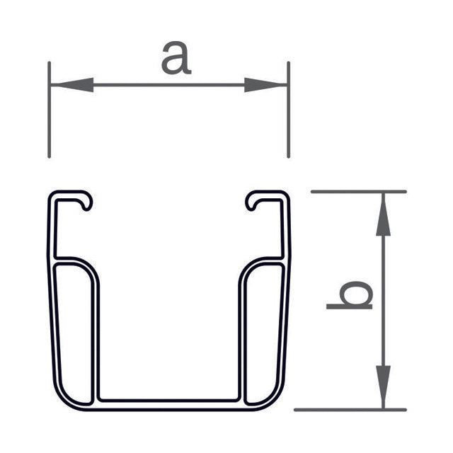 Rail C 5,4m Alu